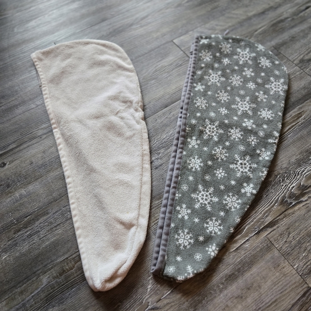 2 Pack Wondershop Hair Towel Wrap